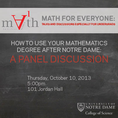 Math for Everyone - October 2013