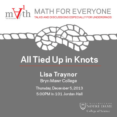 Math for Everyone: All Tied Up in Knots