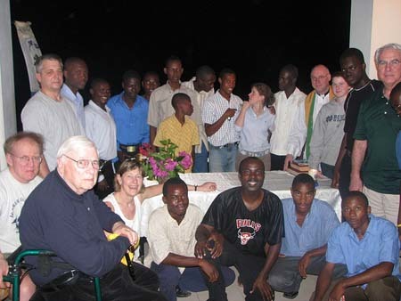 Emil Hofman visits Haiti in 2009