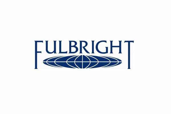 Blue Fulbright Logo