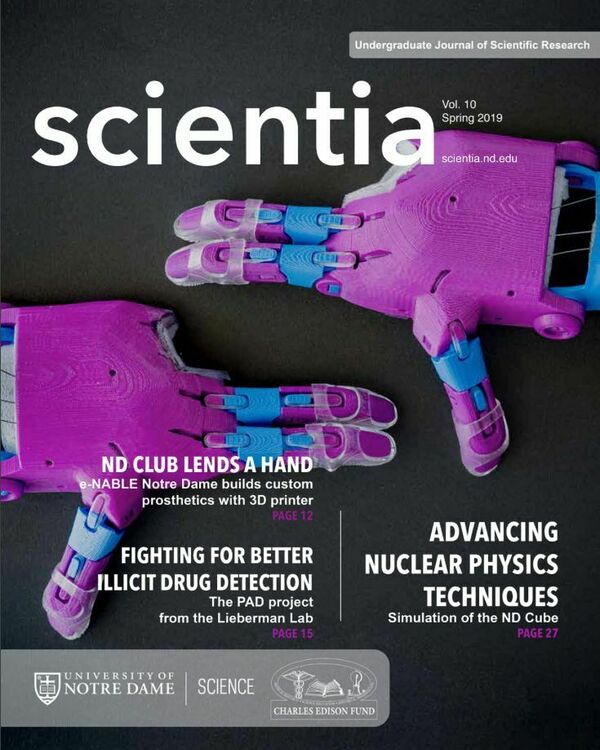 Scientia Cover Spring 2019