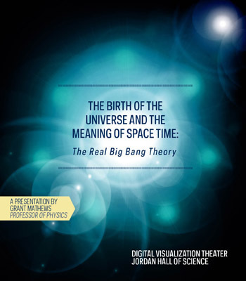 Birth of the Universe and the meaning of space-time: The real big bang theory (DVT Presentation)