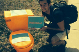 #Toilets4all campaign emphasizes importance of clean sanitation around the world