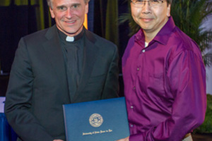 Arthur Lim wins the 2014 Thomas P. Madden Award