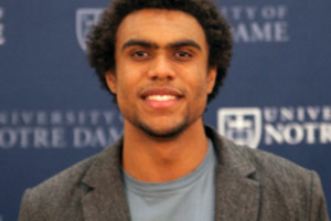 Corey Robinson pursues his passion during summer internship with ND-GAIN