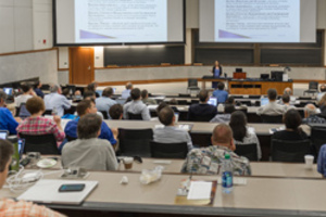 DOE, NSF leaders and low energy community converge at Notre Dame to set priorities