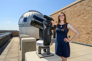 Physics doctoral student receives NASA grant to study galaxy evolution