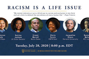 dCEC to host panel discussion about racism and the culture of life