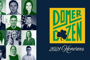 College of Science graduates among Alumni Association and YoungND's 2021 Domer Dozen honorees