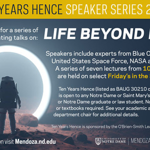 Ten Years Hence lecture series examines the new space race