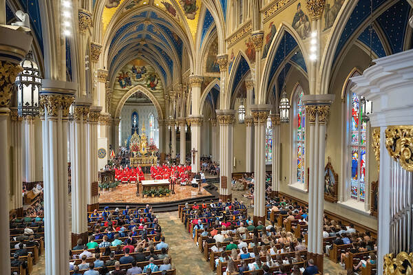 Opening Mass at the Basilica