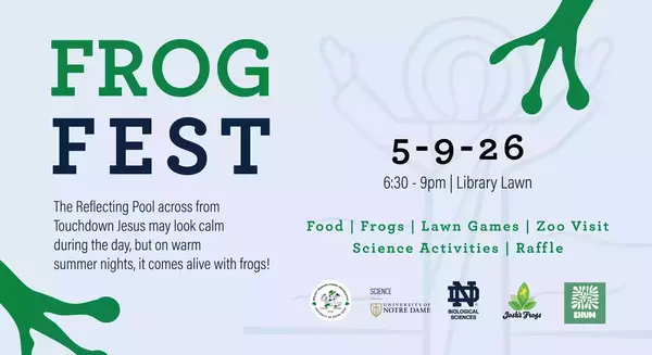 Frog Fest event flyer 2026