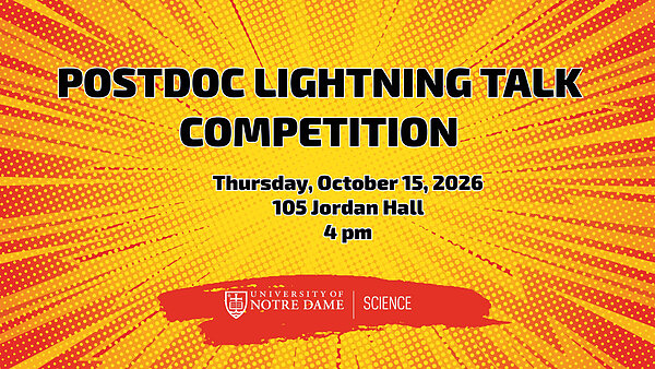 Postdoc Lightning Talk Competition 2026