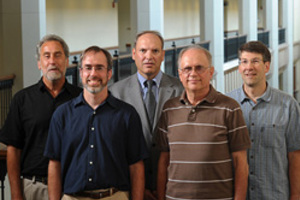 Notre Dame physicists celebrate announcement of Nobel Prize for Higgs discovery